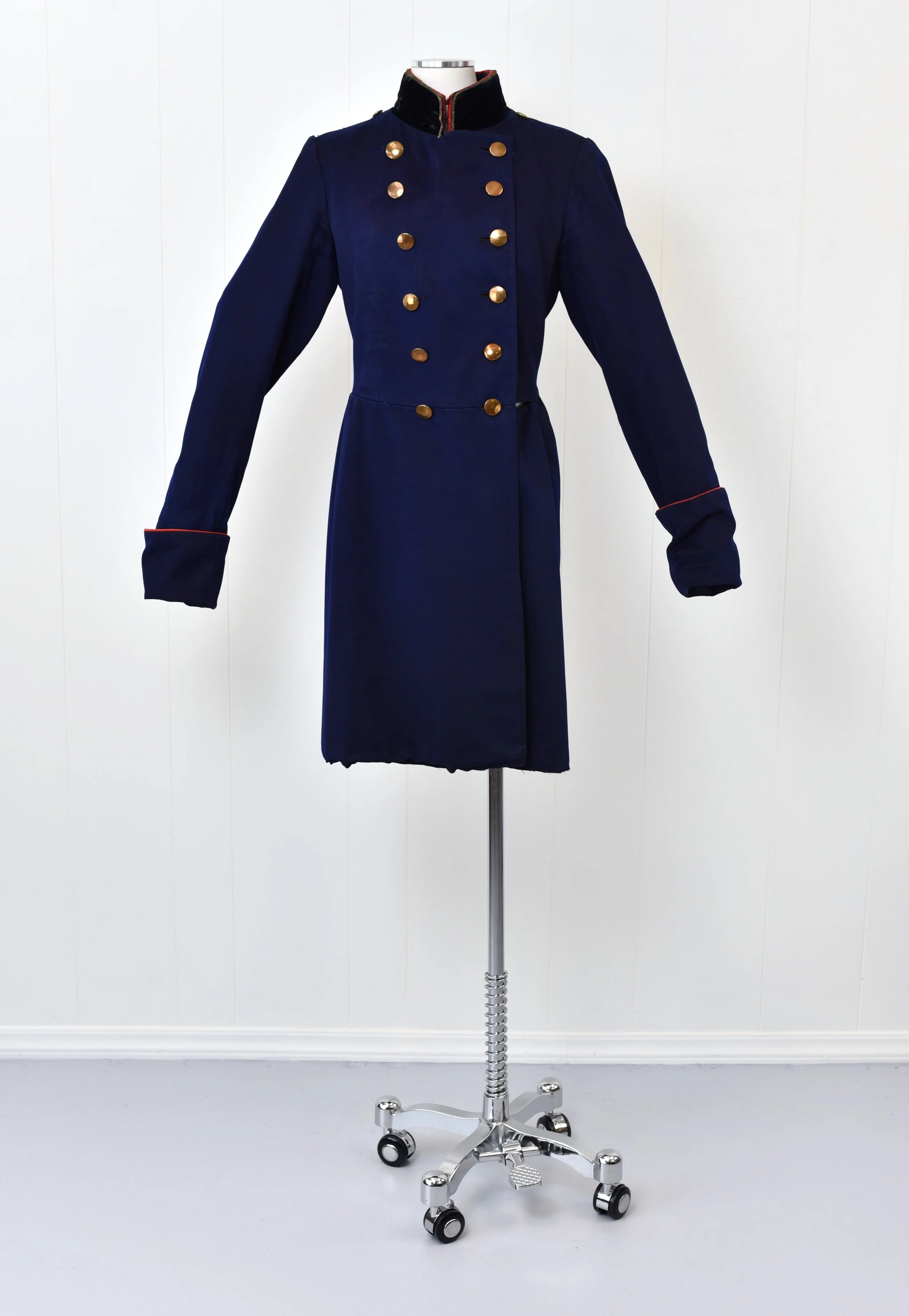 ジャケット・アウター vintage Germany navy coat b Antique Late 1800s German Military Blue Coat Jacket — Canned Ham